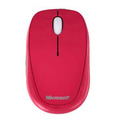 Microsoft Compact Optical Mouse 500 Pomegranate Red (U81-00062)