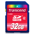 Transcend SDHC Card 32Gb, Class 2